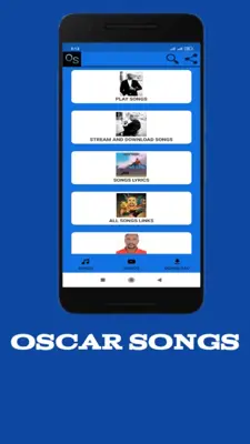 Oscar Songs android App screenshot 0